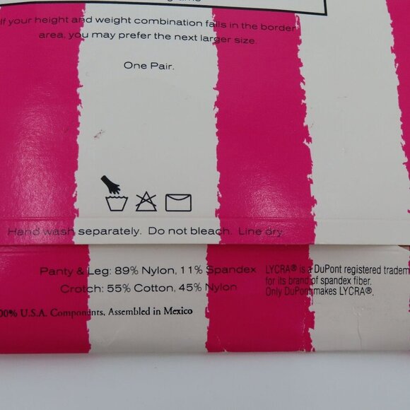 Victorias Secret Lasting Luxuries Small Espresso Sheer to Waist Pantyhose Open - Picture 8 of 10